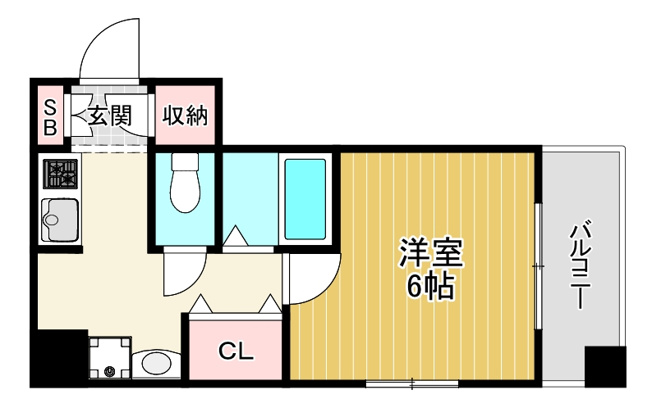【間取り】 | ウイングビュー野江