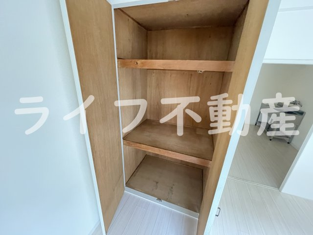 エルドムス陽光一番館の収納|大きなものも収納できそうです