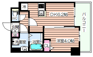 【間取り】 | フォーリアライズ大阪ウエストベイ