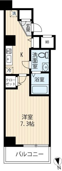 【間取り】 | ＡＲＣＯＢＡＬＥＮＯ ＭＵＳＡＳＨＩＫＯＹＡＭＡ