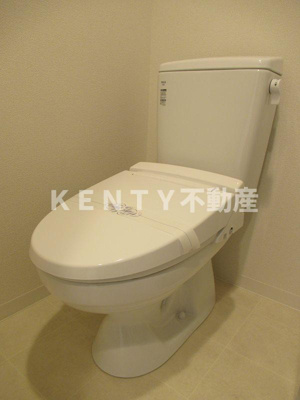 【トイレ】 | ＡＲＣＯＢＡＬＥＮＯ ＭＵＳＡＳＨＩＫＯＹＡＭＡ | ゆったりとした空間のトイレです