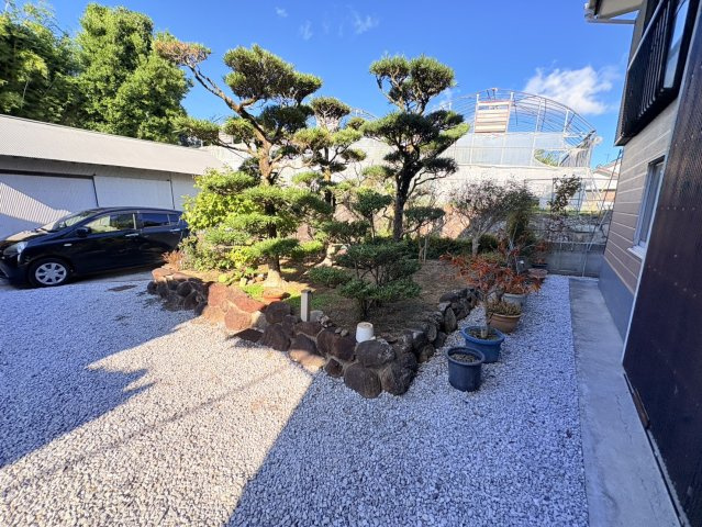 自慢の眺望‼　南島原市南有馬町の庭