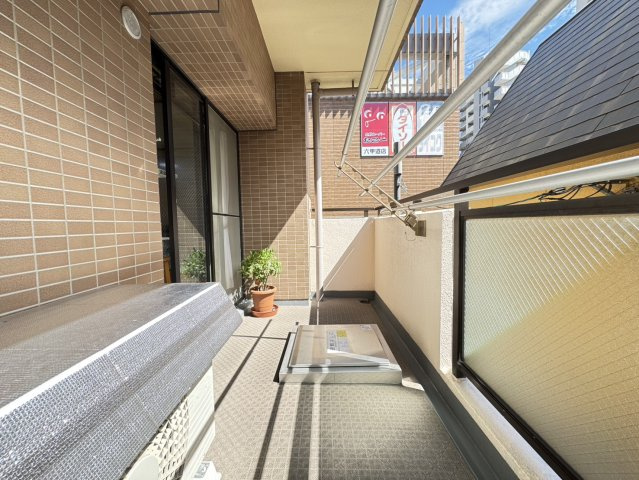 アムール六甲のバルコニー