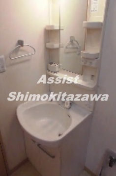 シャンブルの洗面所