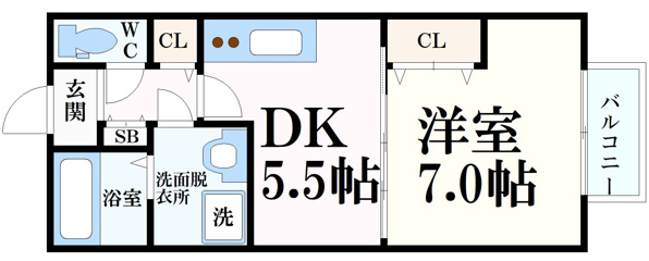 メゾン高松ⅤA棟