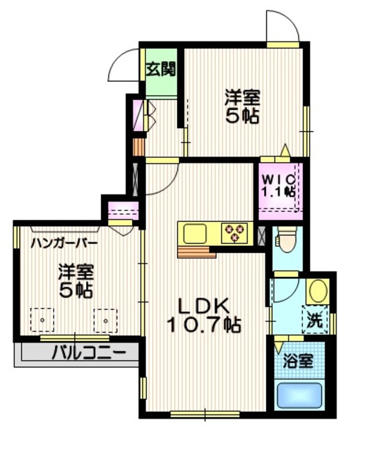 グランキ大森エストの間取り