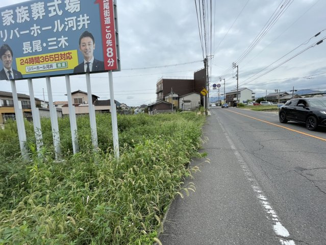 三木町池戸　土地の前面道路含む現地写真