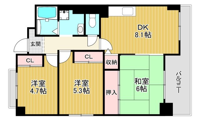 【間取り】