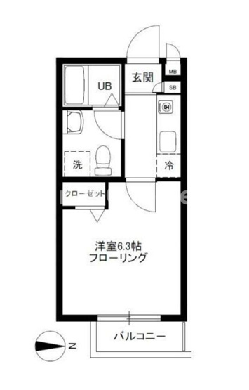 【間取り】 | フェリス桜新町