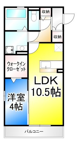 ラ メゾン ドゥ ソアの間取り