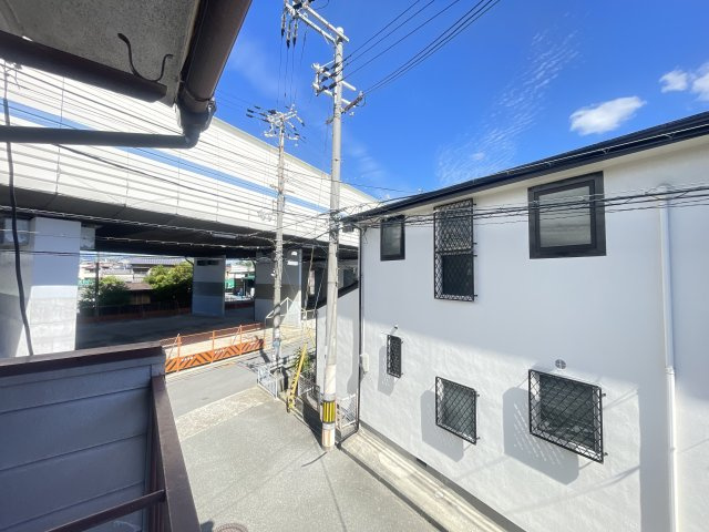 豊中市小曽根３丁目のテラスの展望