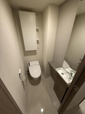 【トイレ】 | イノバス不動前 | 落ち着いたトイレです