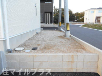 【庭】 | 郡山市田村町東山1丁目新築一戸建て9棟 | お庭の付いた物件です