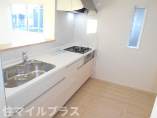 【キッチン】 | 郡山市田村町東山1丁目新築一戸建て9棟 | きれいなキッチンです