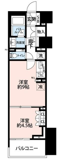【間取り】 | イノバス不動前
