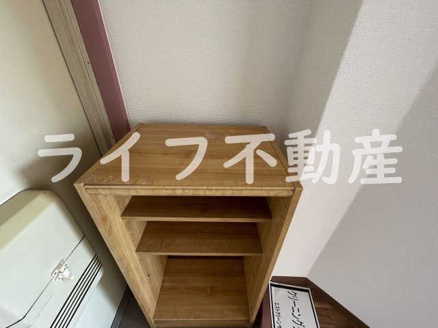 タキハイツの収納|ちょっとした収納スペースも充実しています