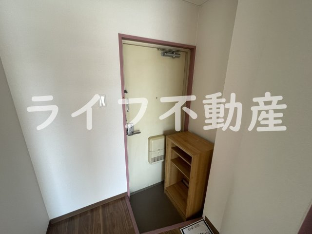 タキハイツの玄関|きれいな玄関です