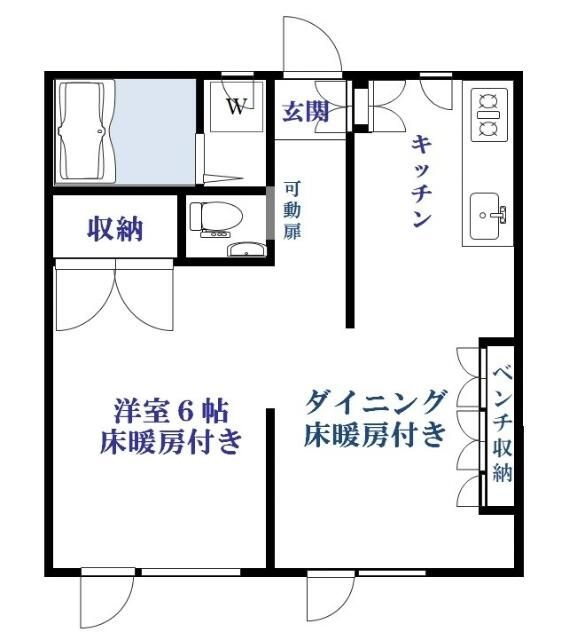 カーサアビエスの間取り