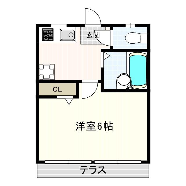 コーポ上石神井の間取り