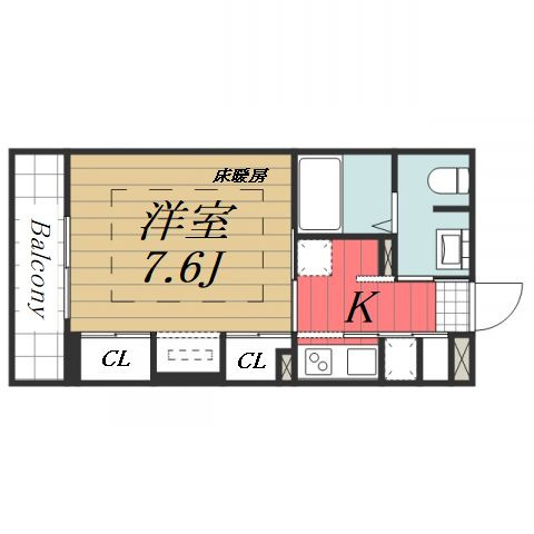 【間取り】 | リブリ・M'sFLAT