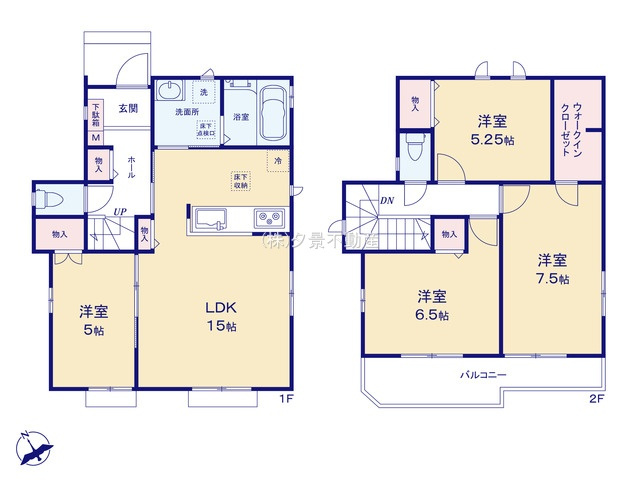 《仲介手数料無料》桜区大字大久保領家180-1新築一戸建てハートフルタウン