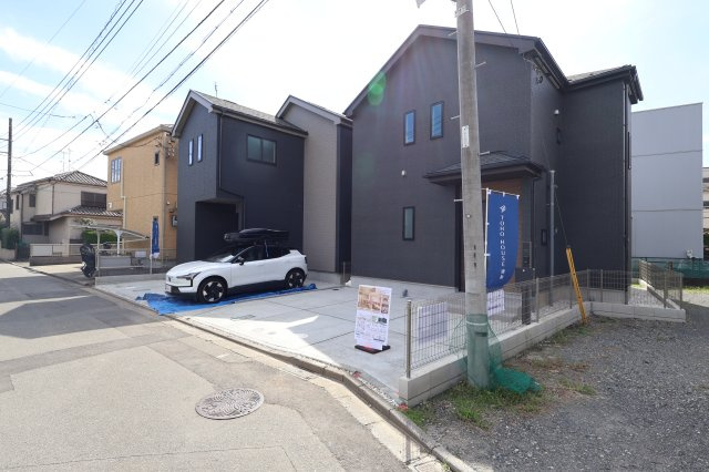 《仲介手数料無料》桜区大字大久保領家180-1新築一戸建てハートフルタウンの外観|撮影日 2026年10月3日 11:30 晴れ