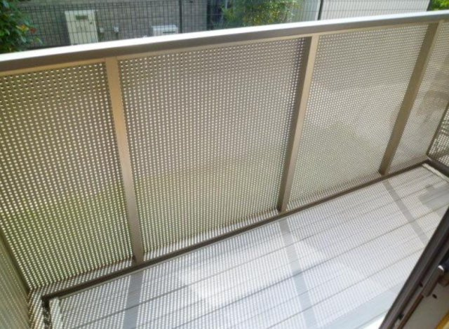 ドエル参番館のバルコニー