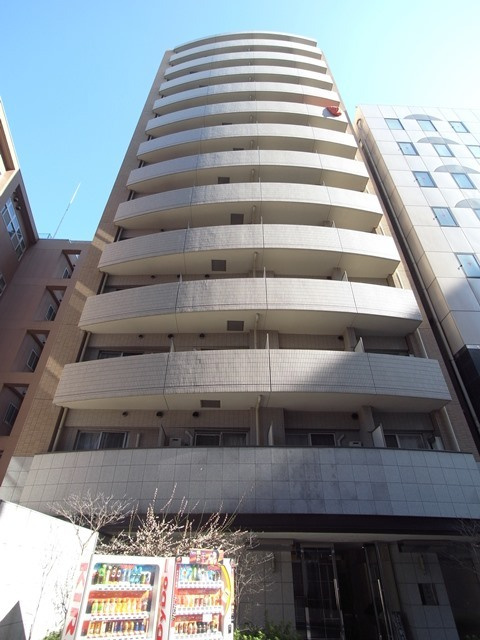 パレステュディオ中目黒の外観|外観は落ち着いています