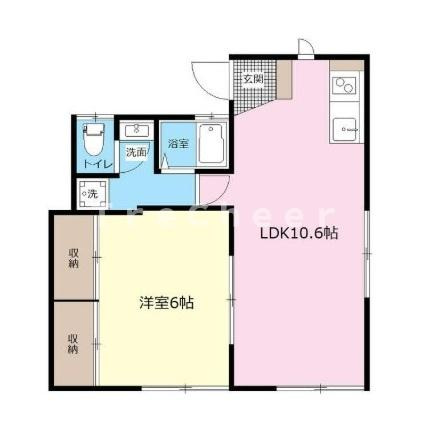 【間取り】 | ラメール新中野