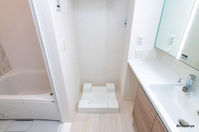 レジデンスフラワーⅡの洗面所