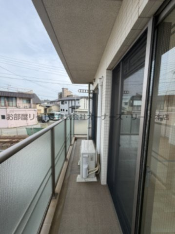 パッサーブルー野中のバルコニー|※別部屋参考写真になります。