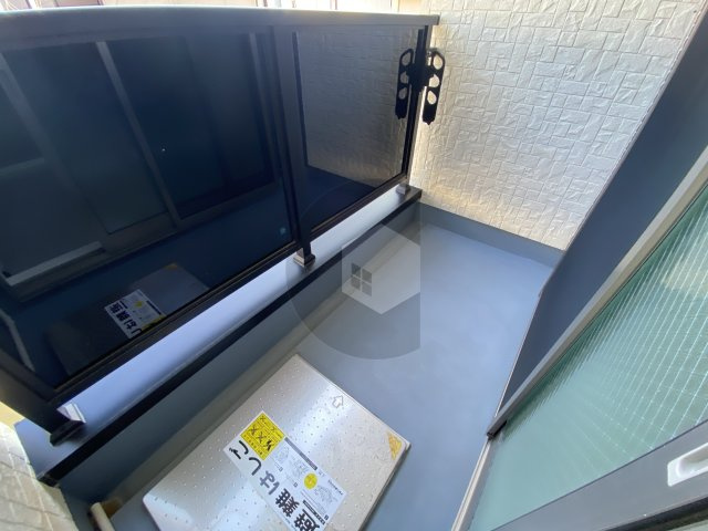 F mirai Luftのバルコニー