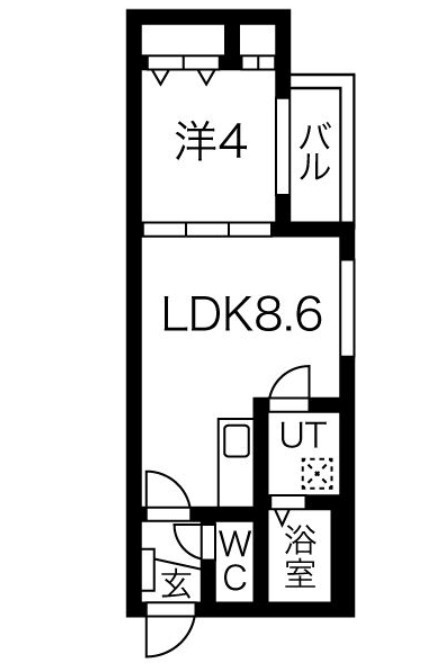 F mirai Luftの間取り