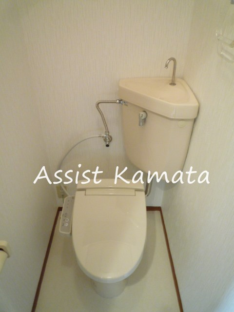ガーデンコートのトイレ