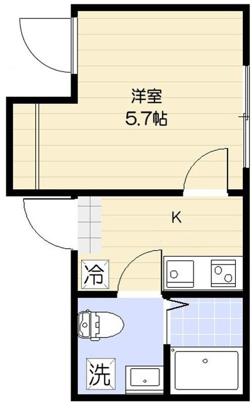 ラ・フォート梅島の間取り|間取りです。