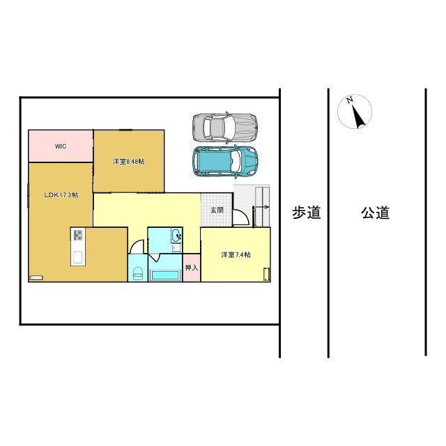 仮)桑名戸建ての間取り