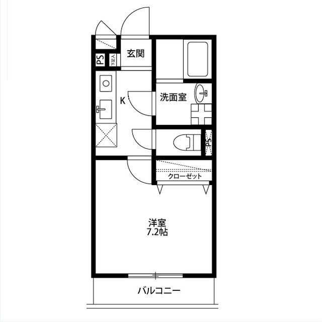 アムールポルトの間取り|間取りです。