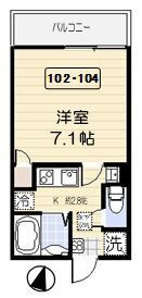 アクティ氷川台の間取り