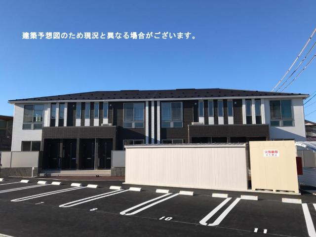 春江町針原新築アパートの駐車場|同型タイプ