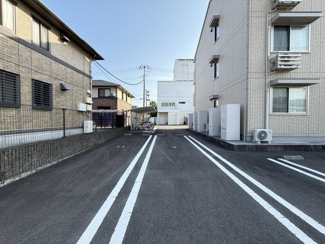 グランフェリオⅡの駐車場