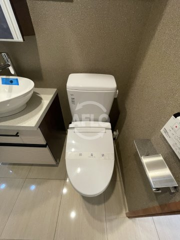 リンクハウス京町堀のトイレ|リンクハウス京町堀　温水洗浄便座