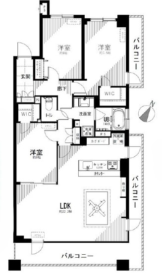 エル・クラッシイ24の間取り