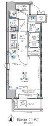 ディアレイシャス両国の間取り