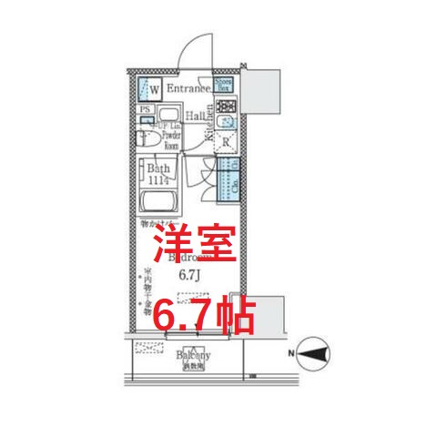 【間取り】 | パークキューブ大井町レジデンス