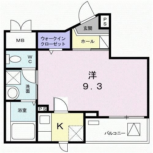 アルシア代田橋の間取り|間取りです。