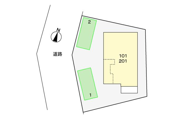 エスポアール・Ｋの区画図