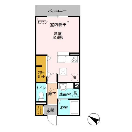 コンフォールドミール北松戸の間取り