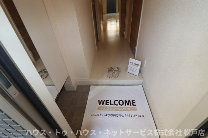 コンフォールドミール北松戸の玄関