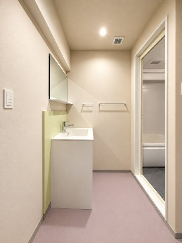 宝八事ハイツの洗面所|洗面所・洗濯機