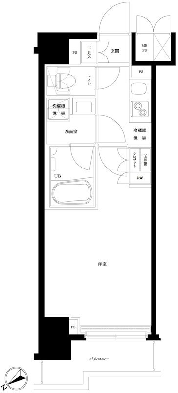 ルーブル板橋東新町壱番館の間取り|間取り